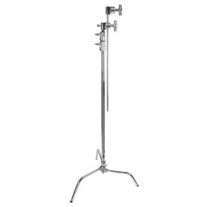 Kupo 40in Master C-Stand with Sliding Leg Kit – Silver