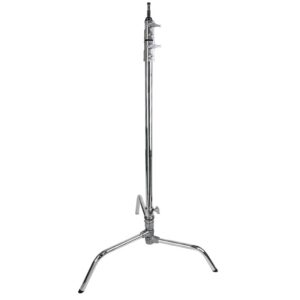 Kupo 20in Master C-Stand with Turtle Base – Silver