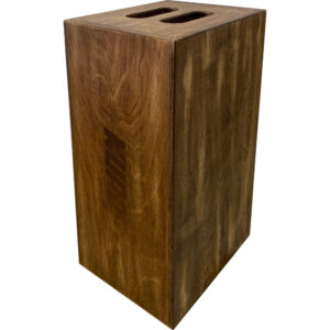 Kupo Brown Stained Apple Box – Full – 20″ x 12″ x 8″
