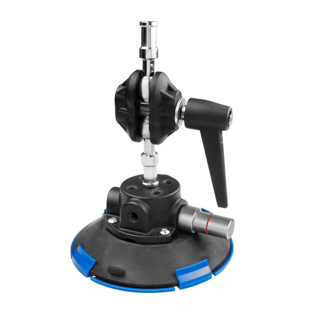 Kupo 6in Metal Pump Suction Cup with Detachable 5/8in Swiveling Baby Adapter