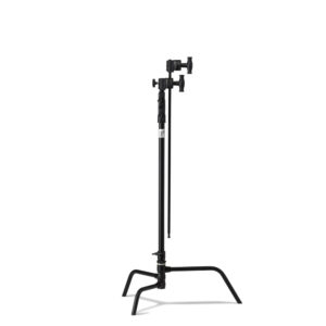 Kupo 40in Master C-Stand with Turtle Base Kit – Black
