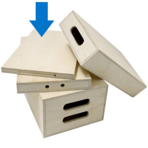 Kupo Apple Box – Pancake – 20″ x 12″ x 1″