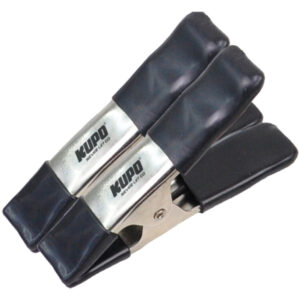 Kupo 6in Steel Spring A Clamp – Black (Set of 2)