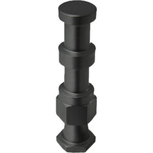 Kupo 5/8in Compact Aluminum Snap In Pin – Black