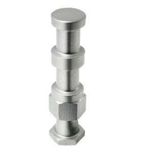 Kupo 5/8in Compact Aluminum Snap In Pin – Silver